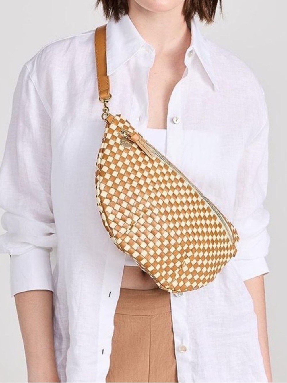 Natural and cream woven Grande Fanny - Picture 2 of 6